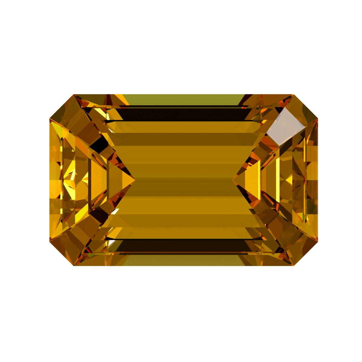 Citrine gemstone collection