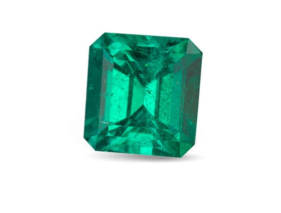 Emerald gemstone collection