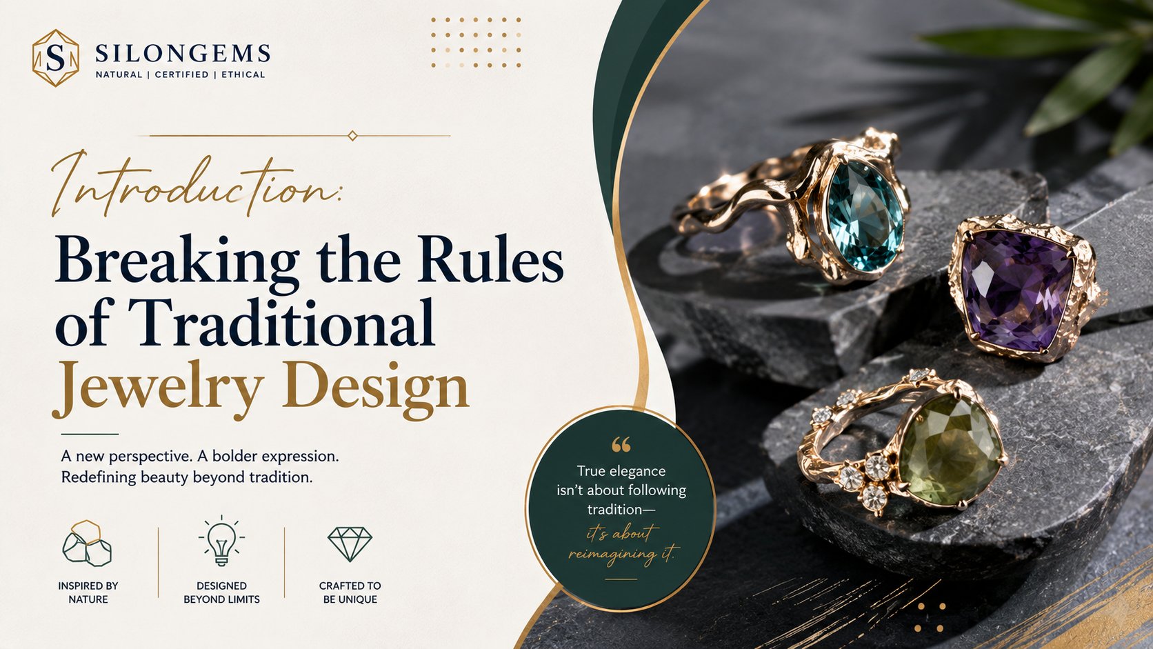 Mixed-Metal Jewelry Trends: How to Pair Yellow Gold and Silver with Colored Gems