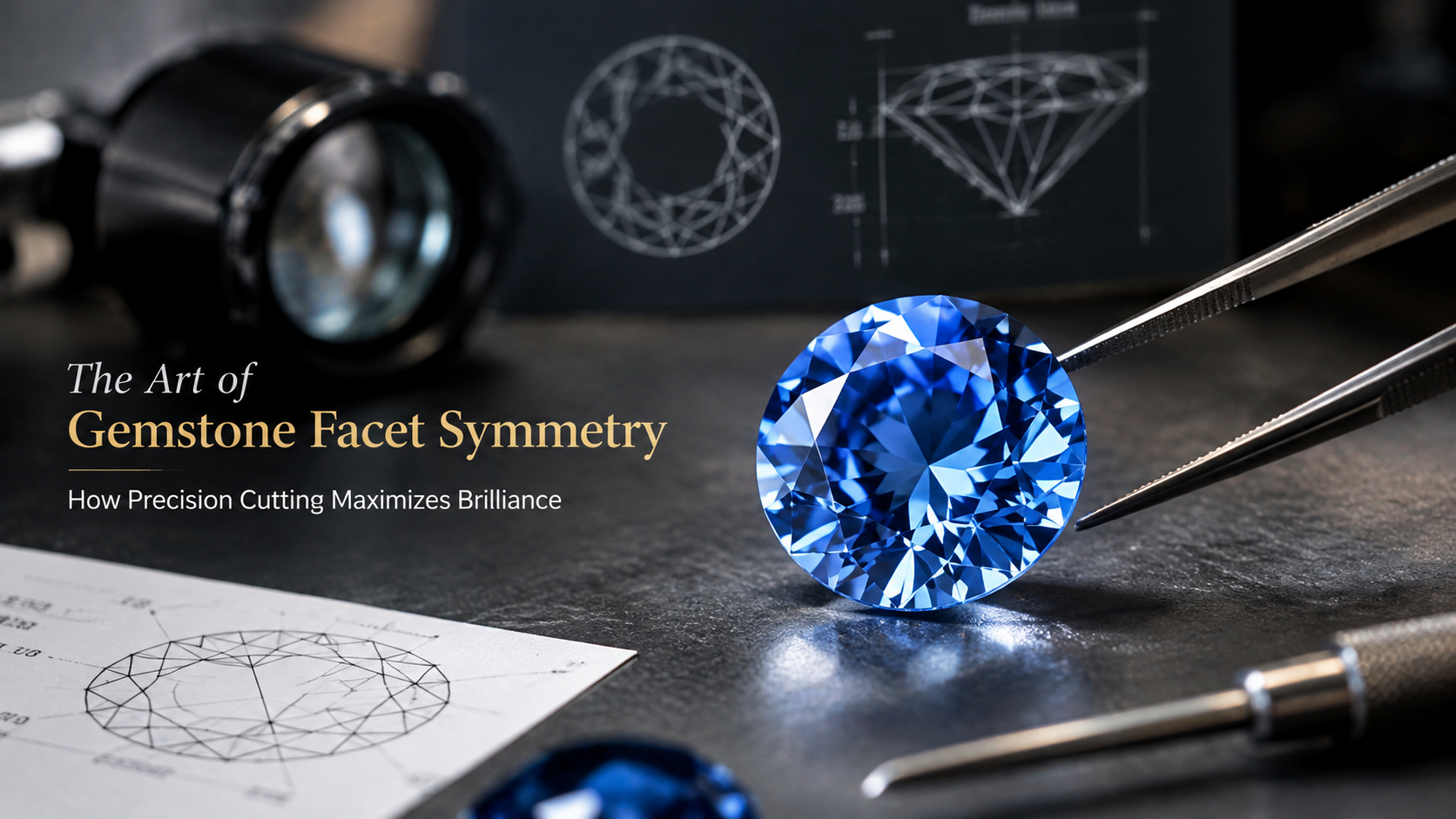 The Art of Gemstone Facet Symmetry: How Precision Cutting Maximizes Brilliance