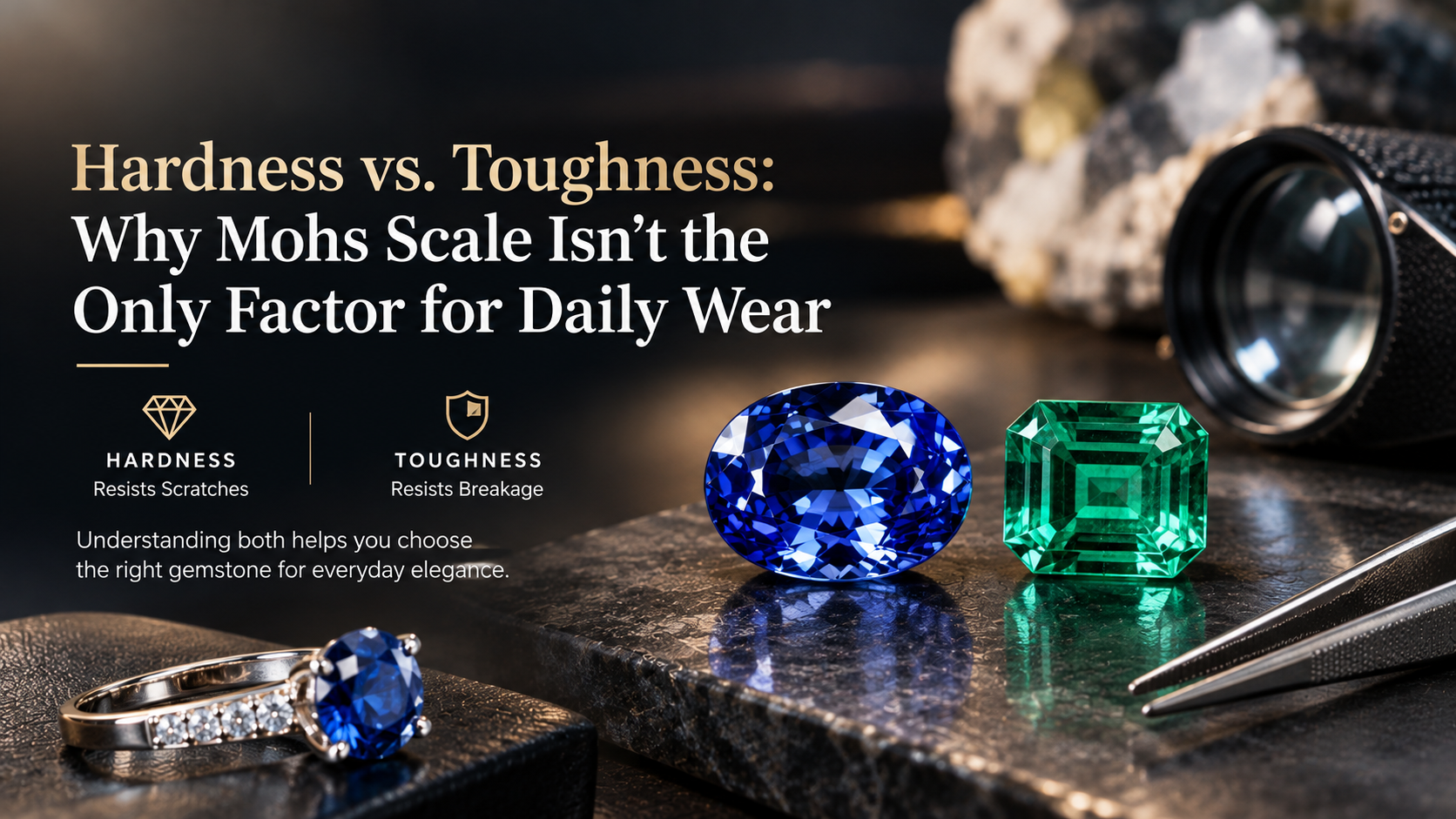 Hardness vs. Toughness: Why Mohs Scale Isn't the Only Factor for Daily Wear