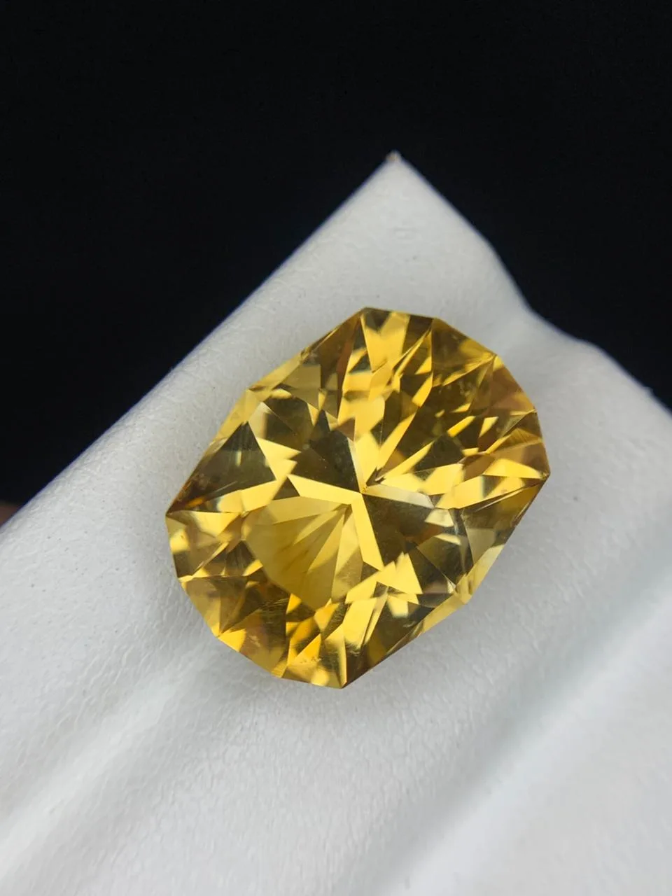 Fancy-Cut Citrine Gemstone