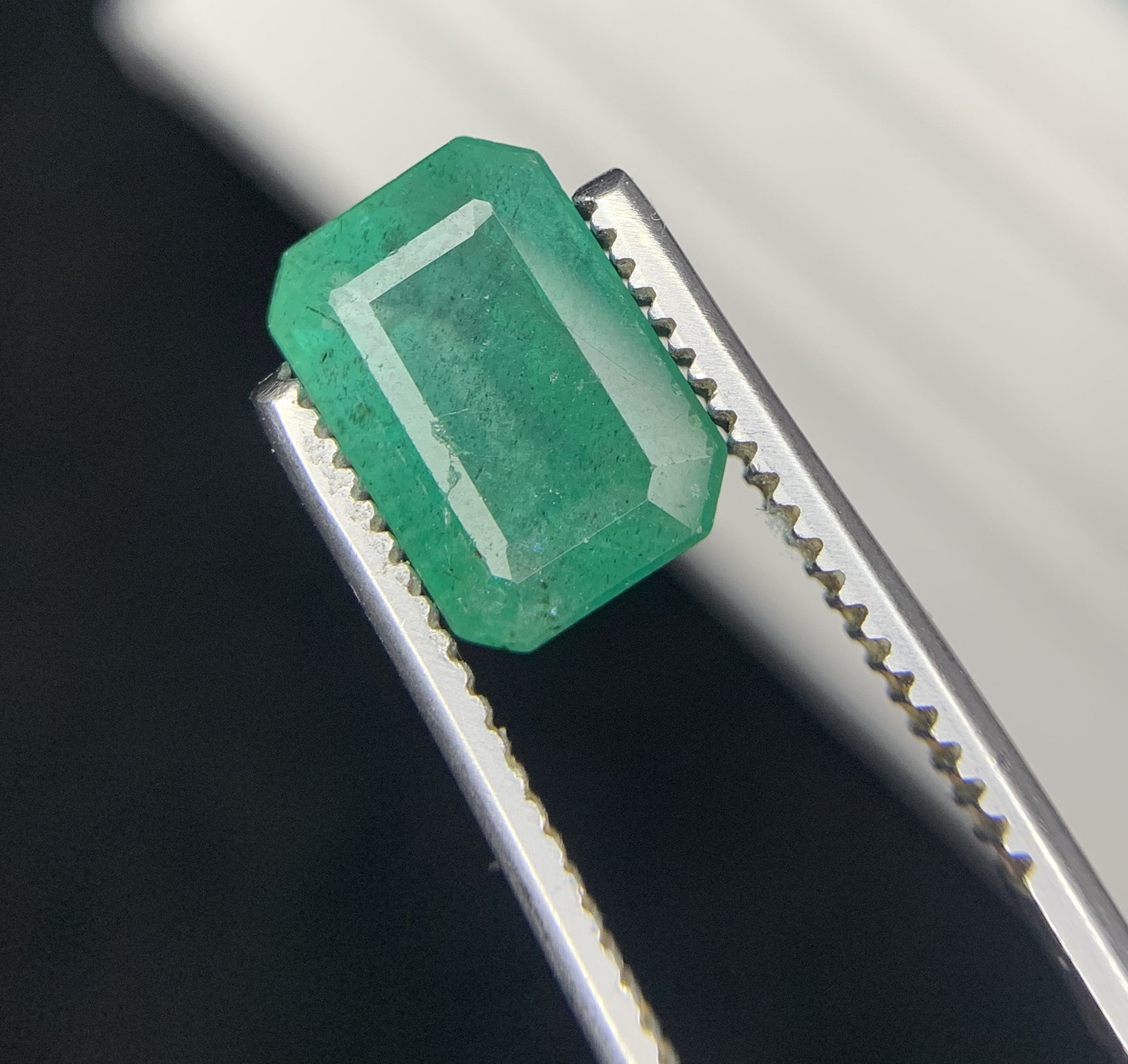Natural Zambian Emerald Cut Green Emerald