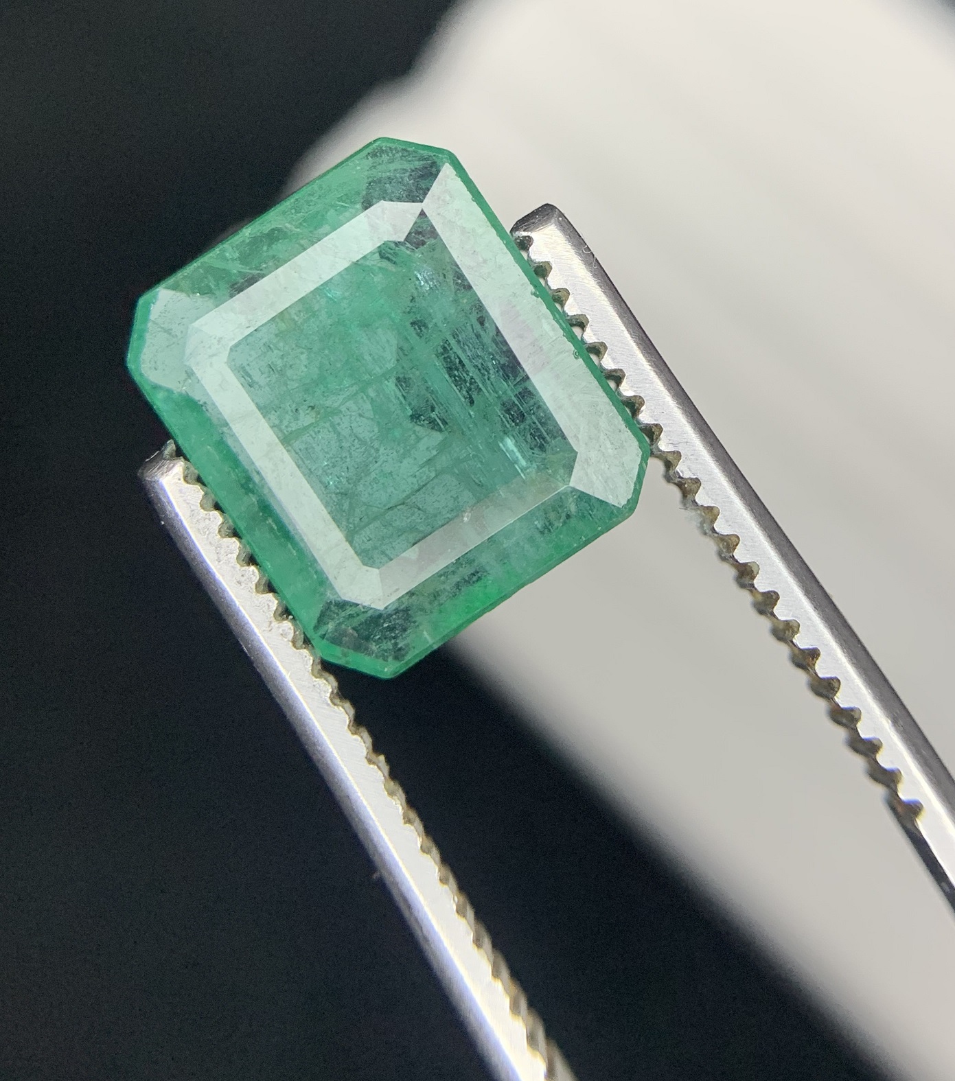 Zambian Emerald Cut Green Emerald