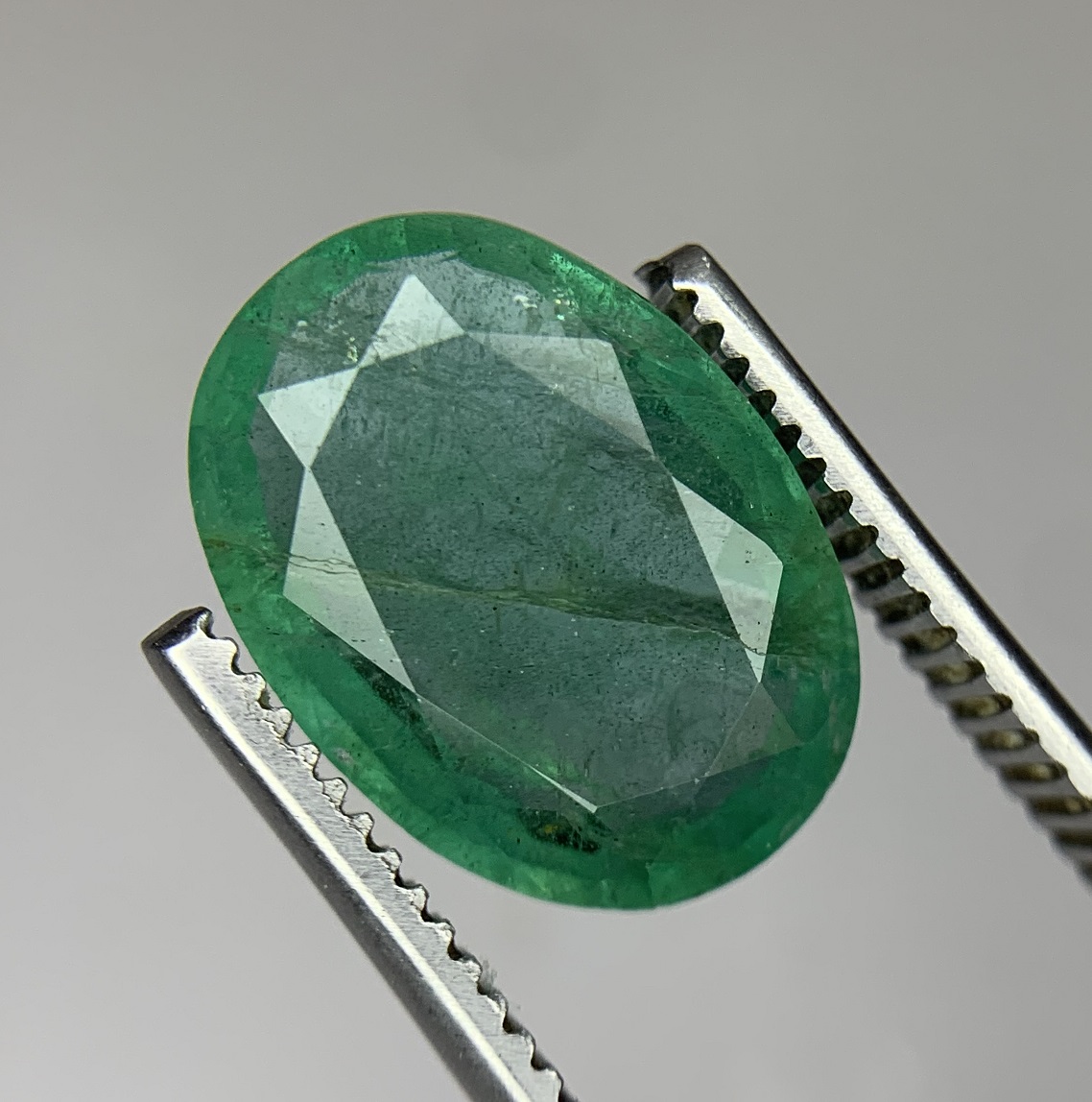 Natural Zambian Emerald Oval Cut Loose Gemstone