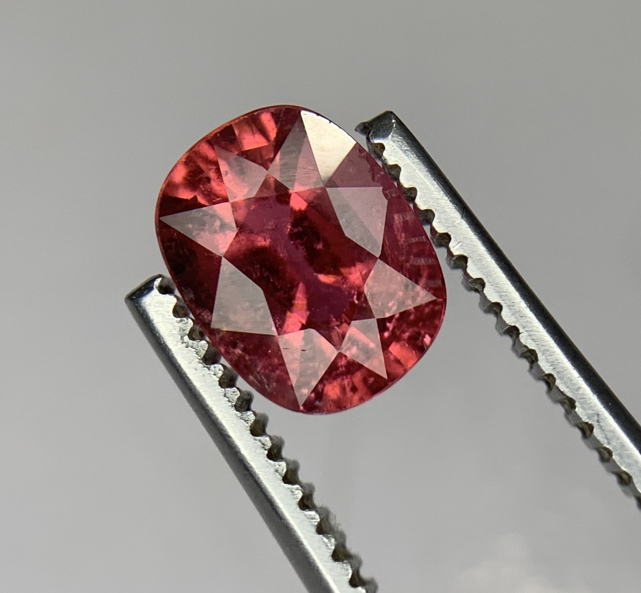 Natural Pink Tourmaline Cushion Cut Loose Gemstone